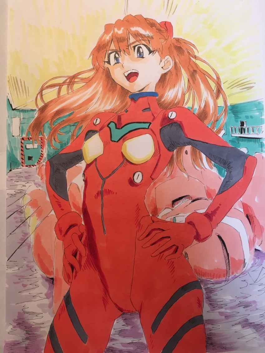 Souryuu Asuka Langley (Neon Genesis Evangelion) Rule 34 Image