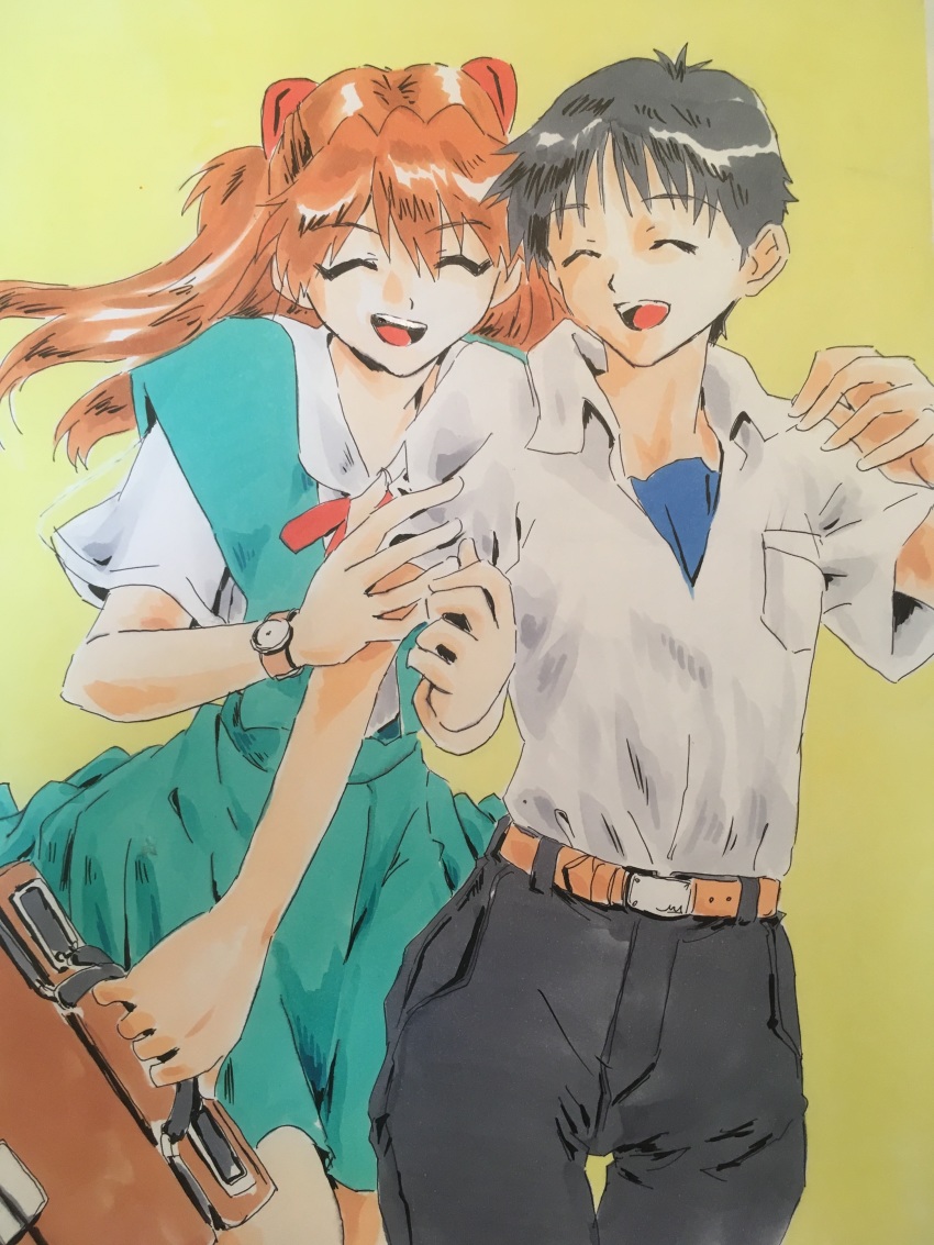 Ikari Shinji (Neon Genesis Evangelion) Rule 34 Image