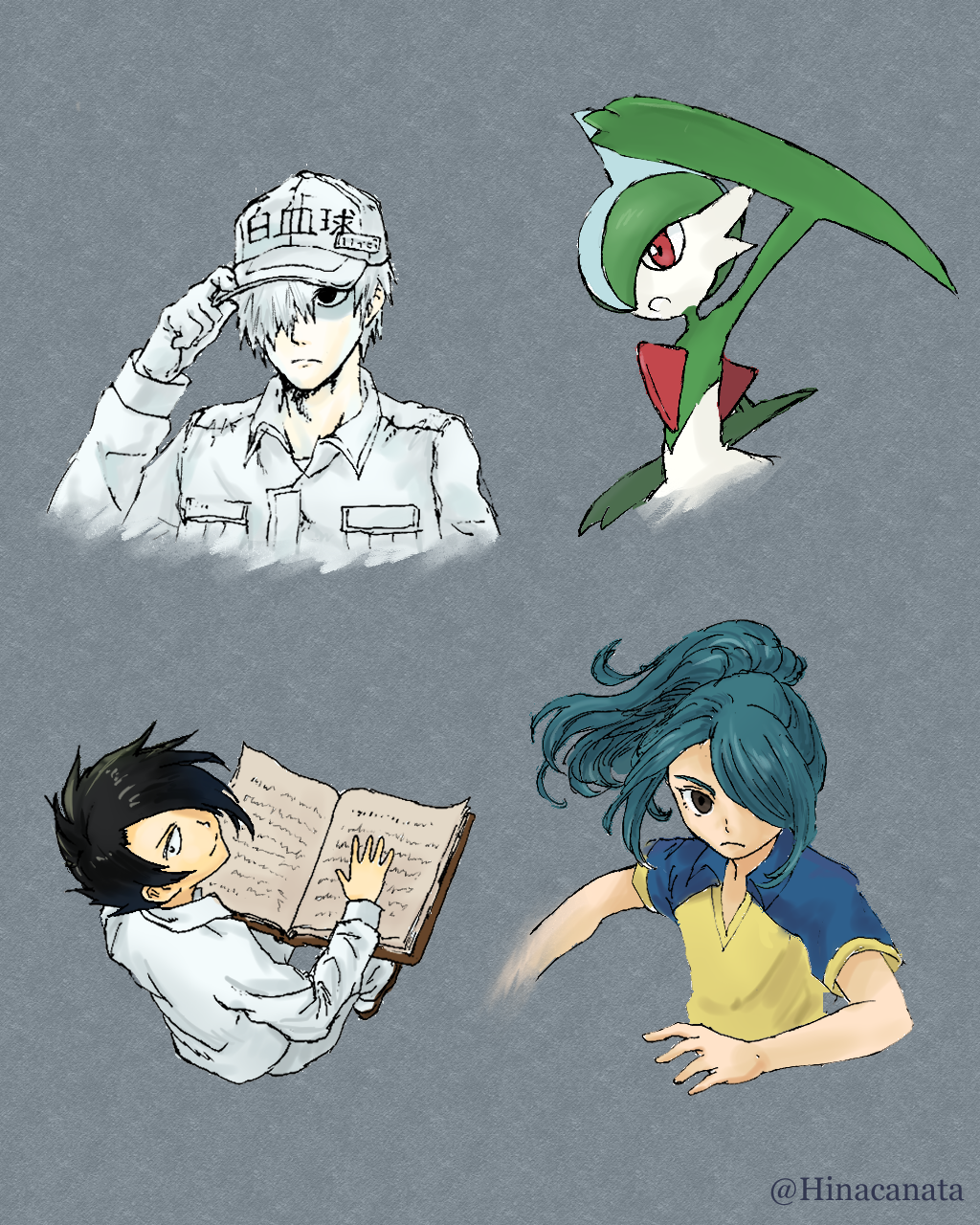 Gallade (Hataraku Saibou) Rule 34 Image