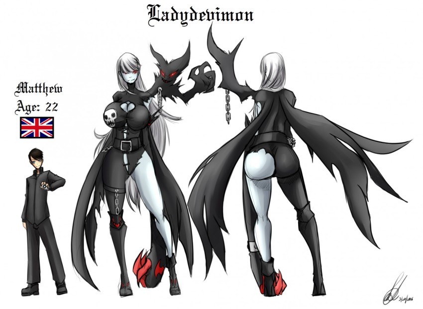 Ladydevimon (Digimon) Rule 34 Image