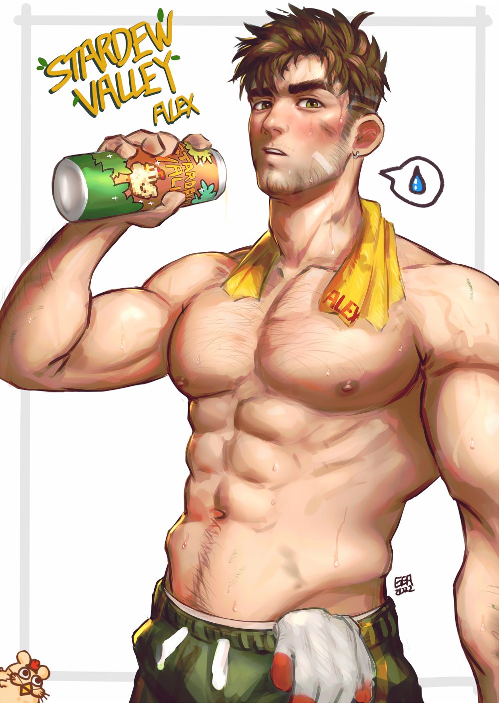 Alex (Stardew Valley) Rule 34 Image