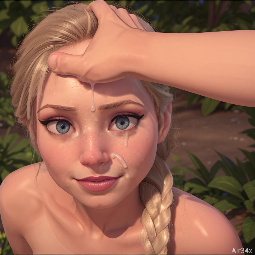 Elsa (Frozen) Rule 34 Image
