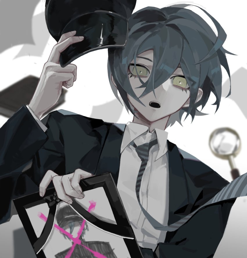 Saihara Shuichi (Danganronpa (Series)) Rule 34 Image