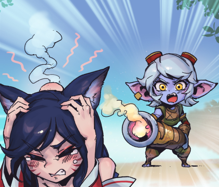 Ahri (League Of Legends) Rule 34 Image