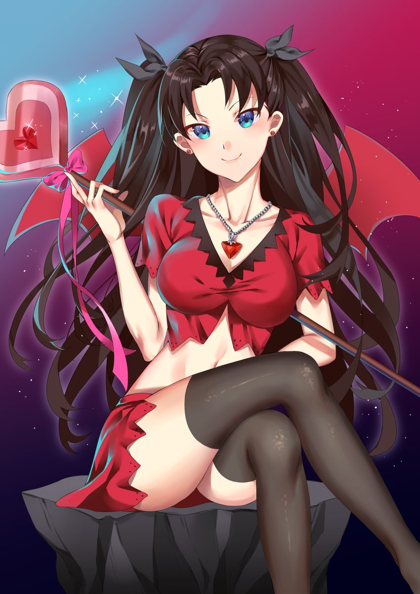 Tohsaka Rin (Fate/Grand Order) Rule 34 Image