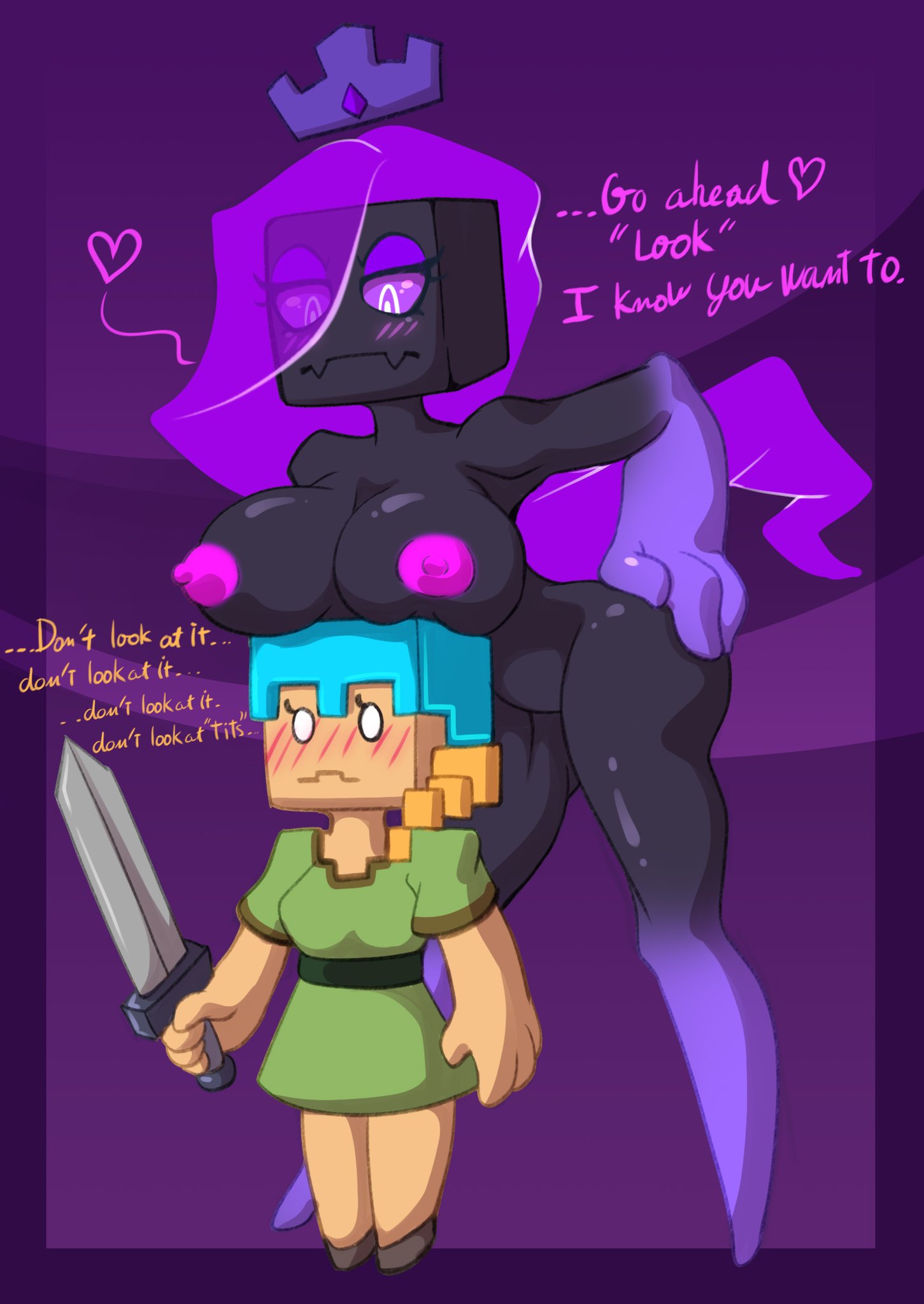 Alex (Minecraft) Rule 34 Image