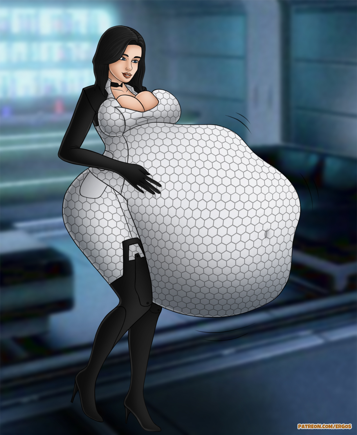 Miranda Lawson (Mass Effect) Rule 34 Image