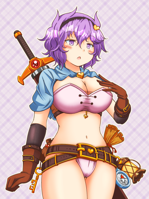 Komeiji Satori (Touhou) Rule 34 Image