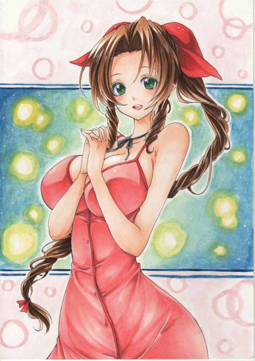 Aerith Gainsborough (Final Fantasy) Rule 34 Image