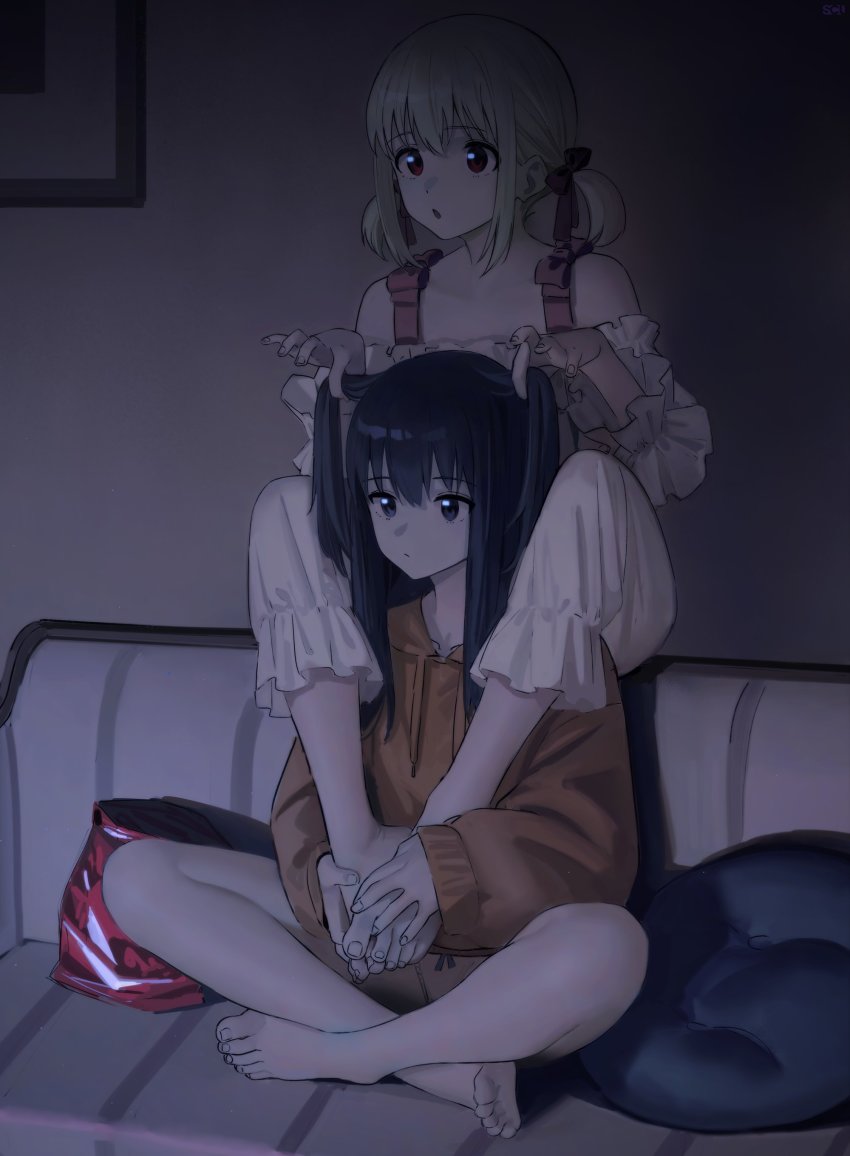Inoue Takina (Lycoris Recoil) Rule 34 Image