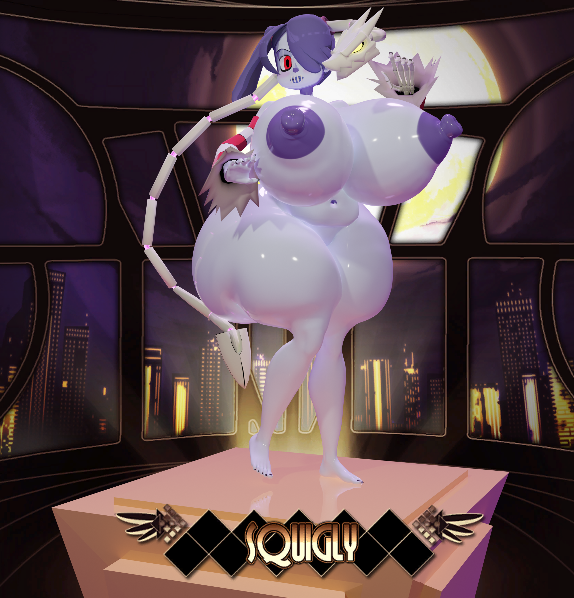 Leviathan (Skullgirls) Rule 34 Image