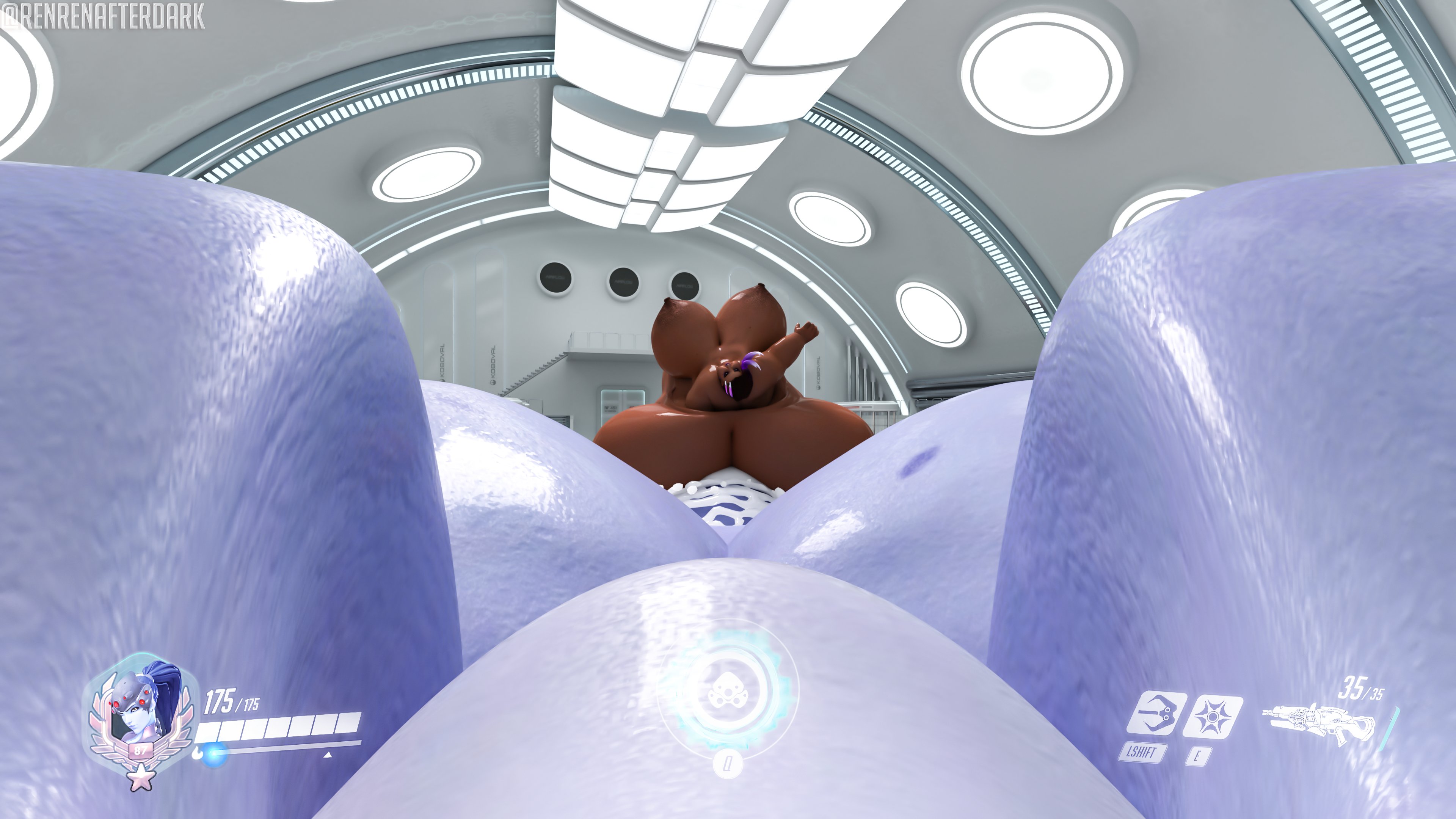 Sombra (Overwatch) Rule 34 Image