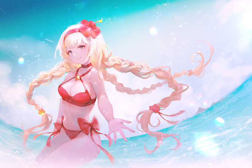 Athena (Granblue Fantasy) Rule 34 Image