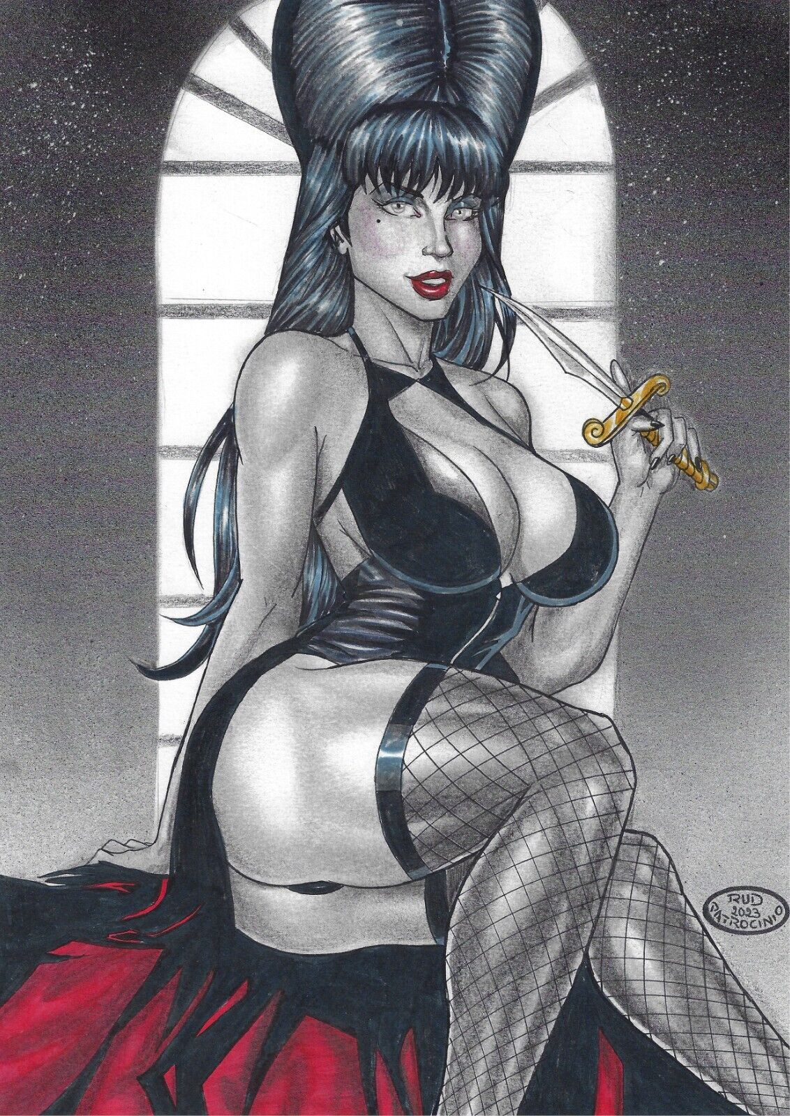 Elvira (Elvira: Mistress Of The Dark) Rule 34 Image