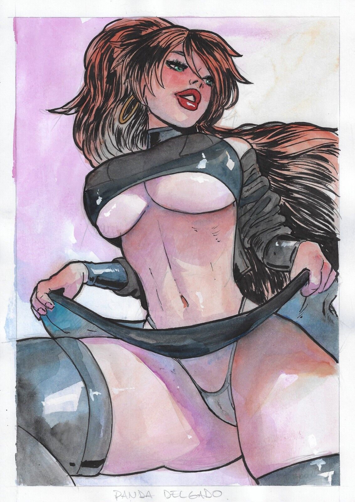 Panda Delgado (Body Bags) Rule 34 Image