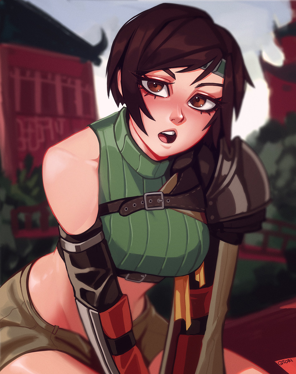 Yuffie Kisaragi (Final Fantasy) Rule 34 Image