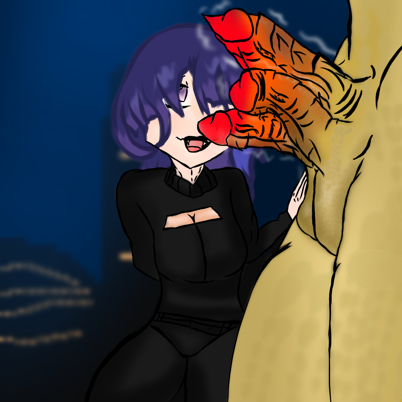 Ghidorah (Species) Rule 34 Image