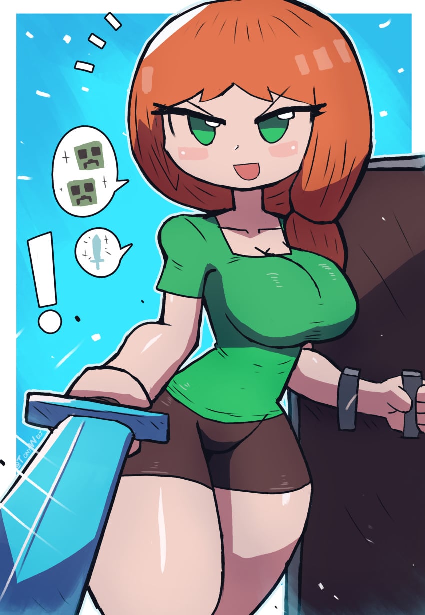 Alex (Minecraft) Rule 34 Image