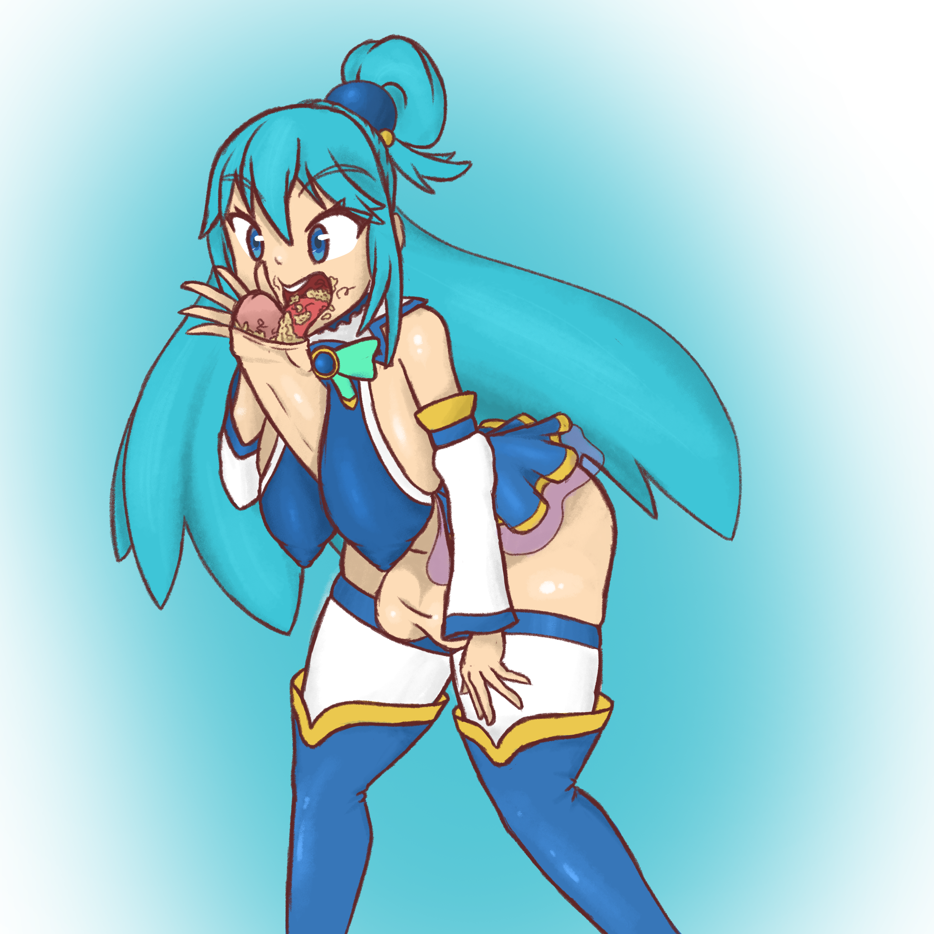 Aqua (Konosuba) Rule 34 Image
