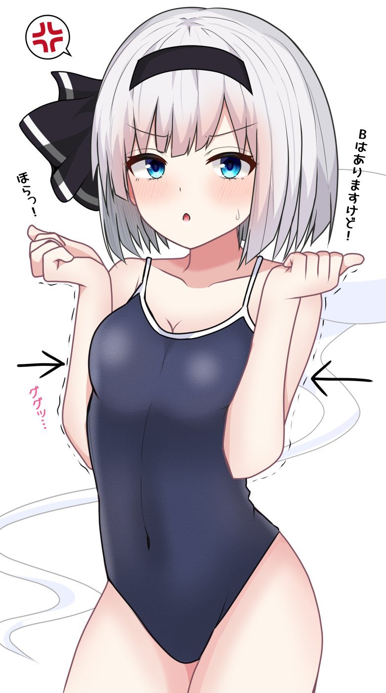 Konpaku Youmu (Touhou) Rule 34 Image
