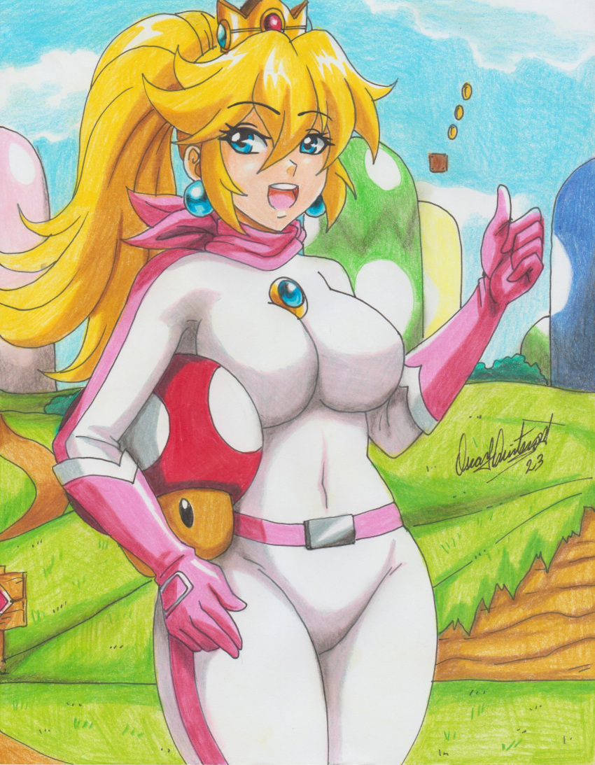 Princess Peach (Mario (Series)) Rule 34 Image