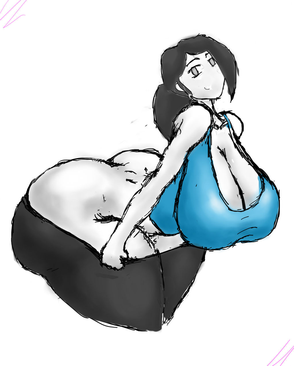 Wii Fit Trainer (Nintendo) Rule 34 Image
