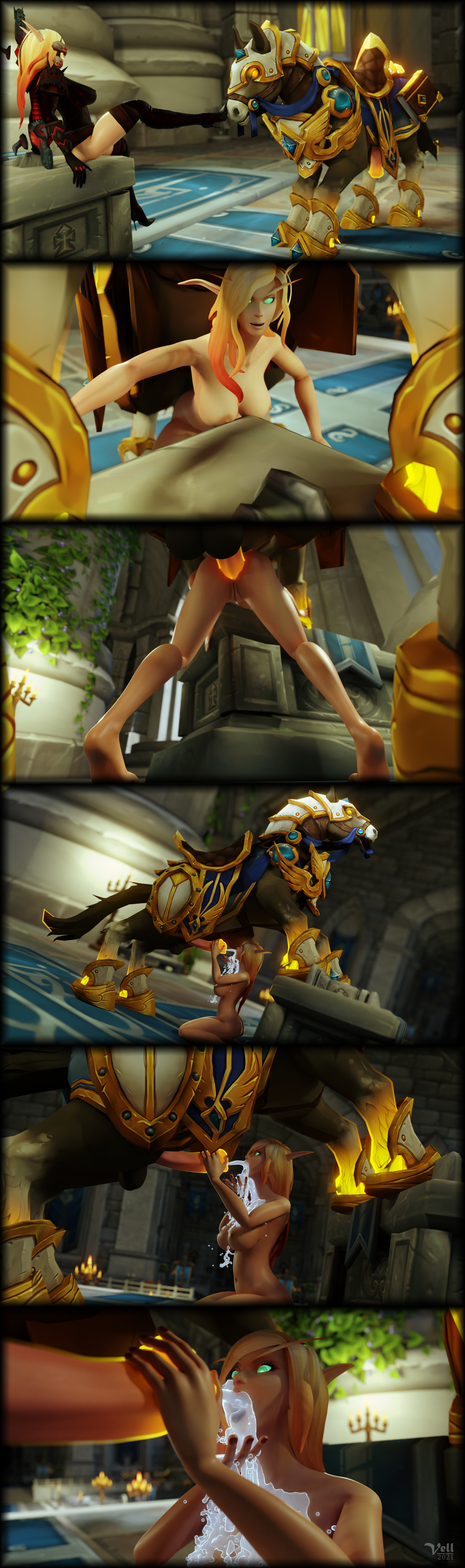 Blood Elf (Blizzard Entertainment) Rule 34 Image
