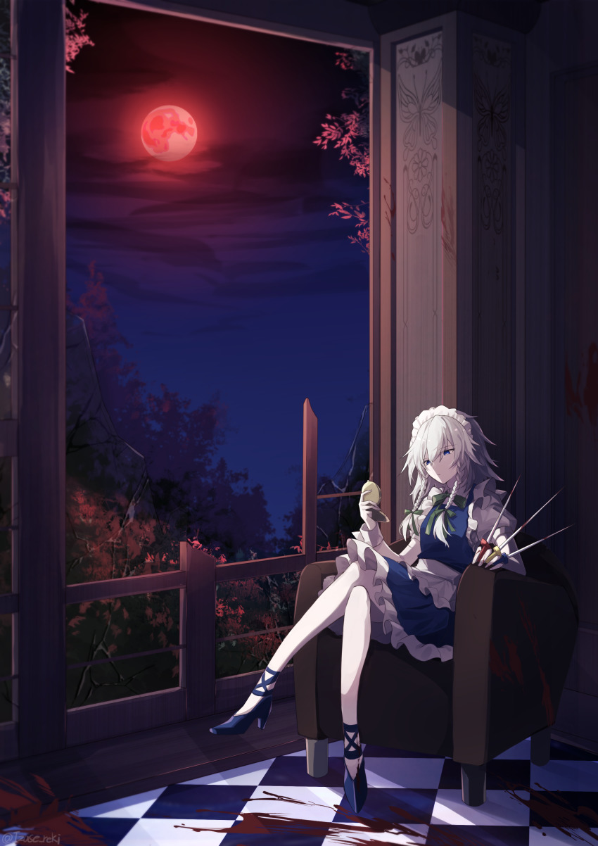 Izayoi Sakuya (Touhou) Rule 34 Image