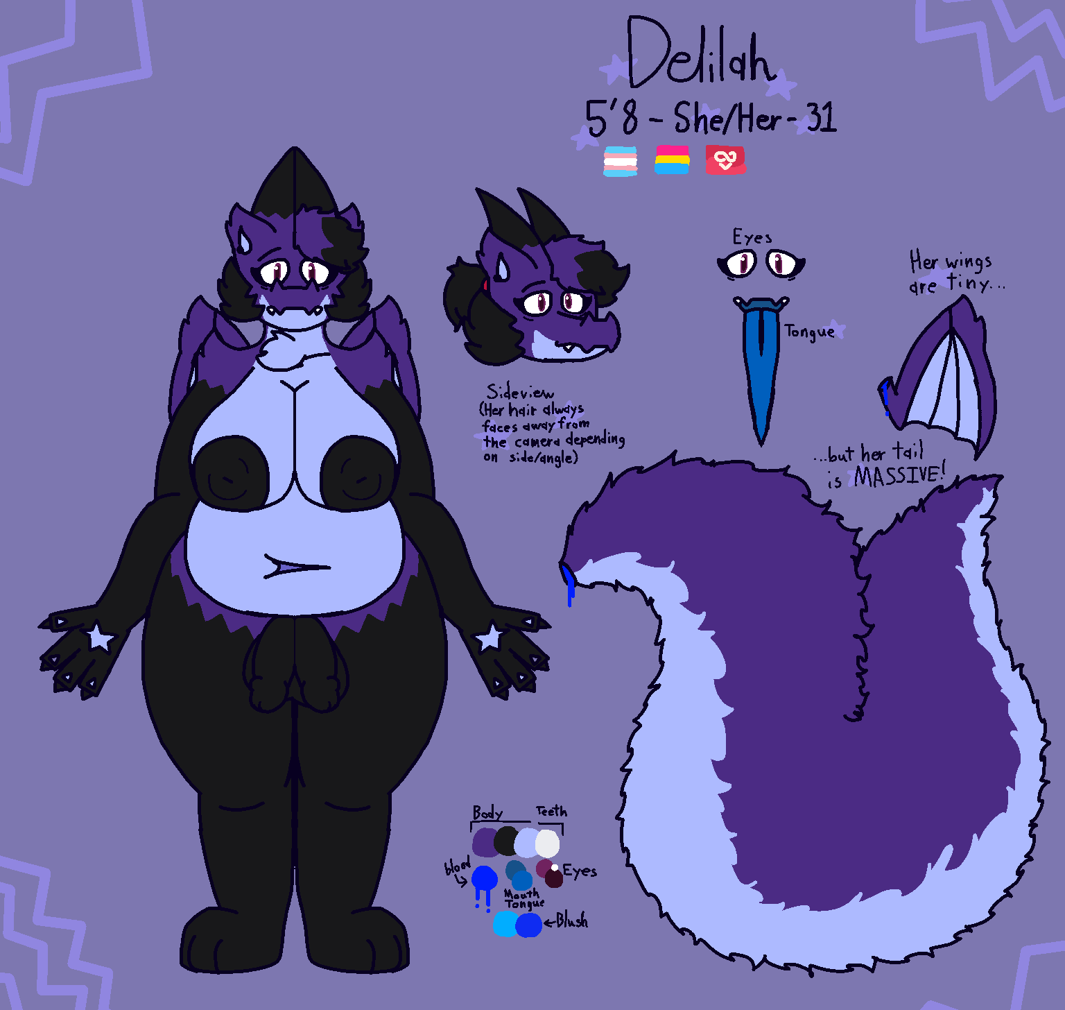 Delilah (Felineflustered) Rule 34 Image
