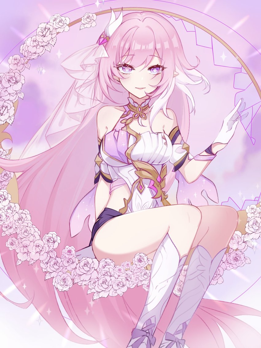 Elysia (Herrscher Of Human: Ego) (Honkai Impact) Rule 34 Image