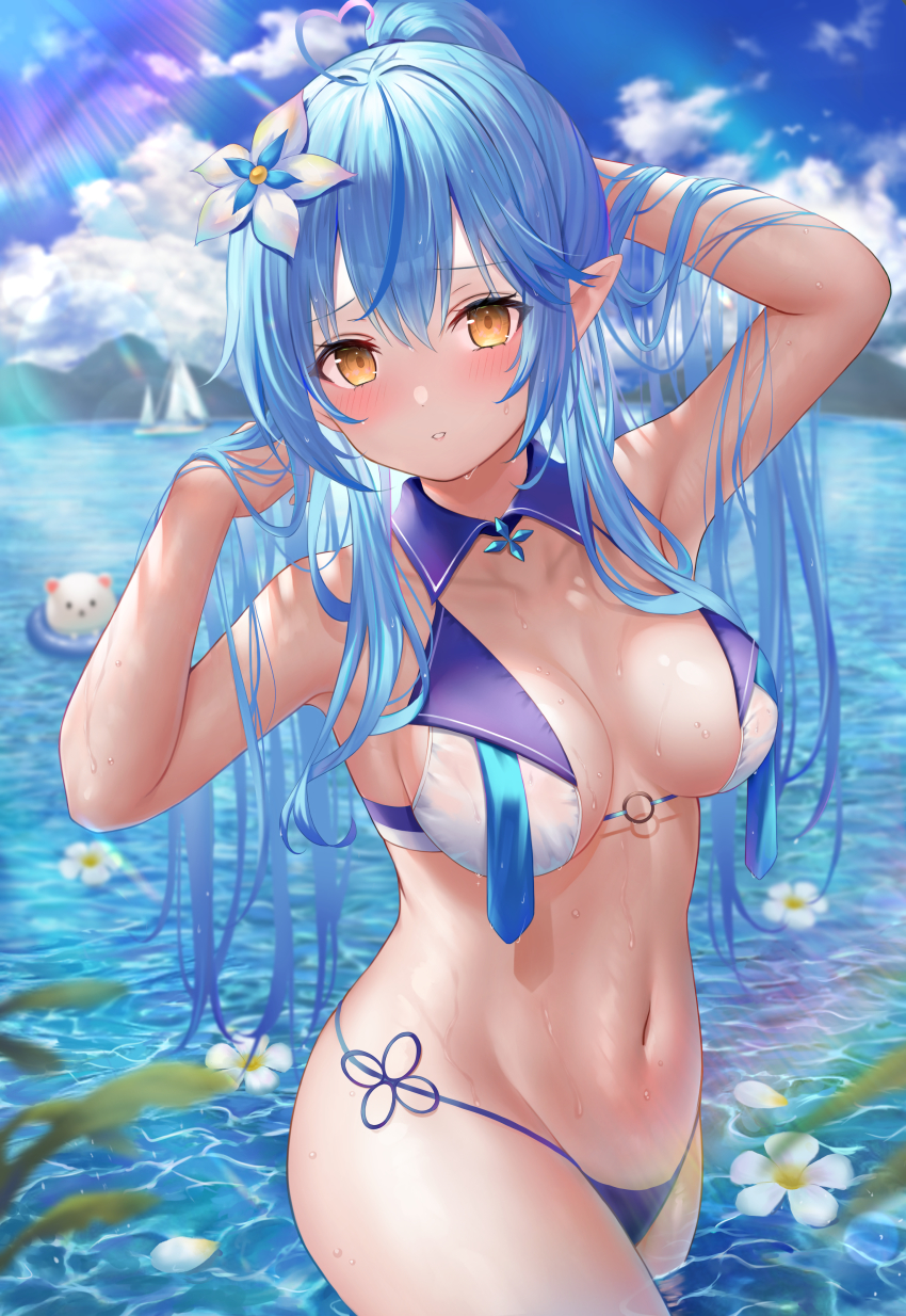Yukihana Lamy (Hololive) Rule 34 Image
