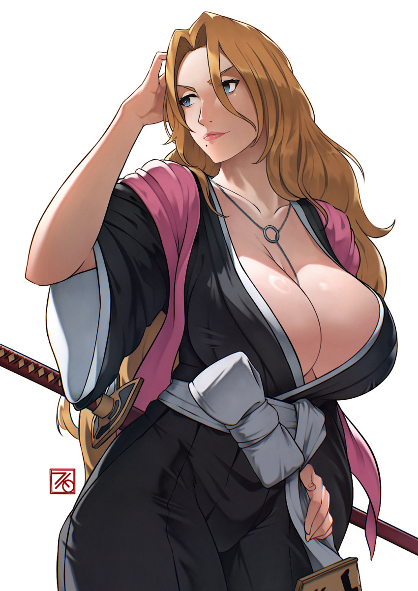 Matsumoto Rangiku (Bleach) Rule 34 Image