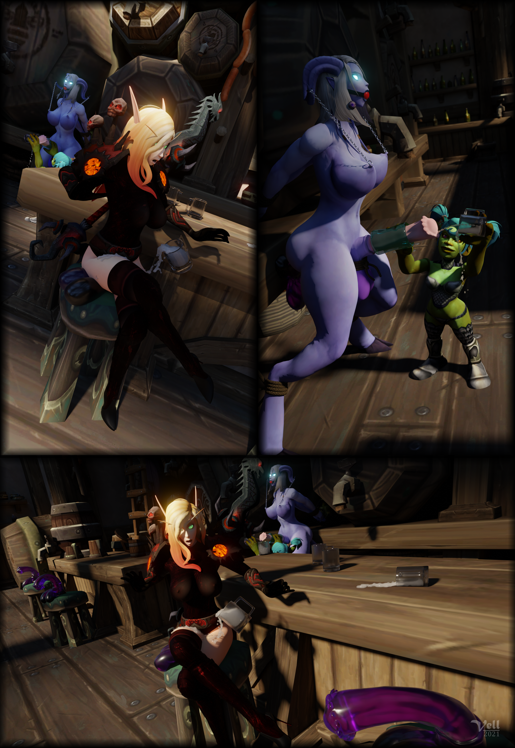 Blood Elf (Blizzard Entertainment) Rule 34 Image
