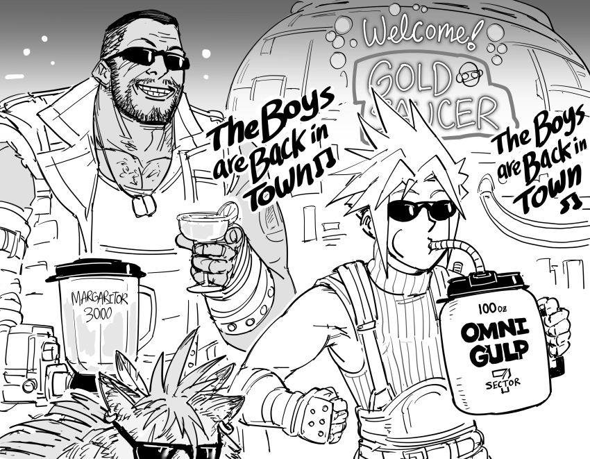 Barret Wallace (Final Fantasy) Rule 34 Image