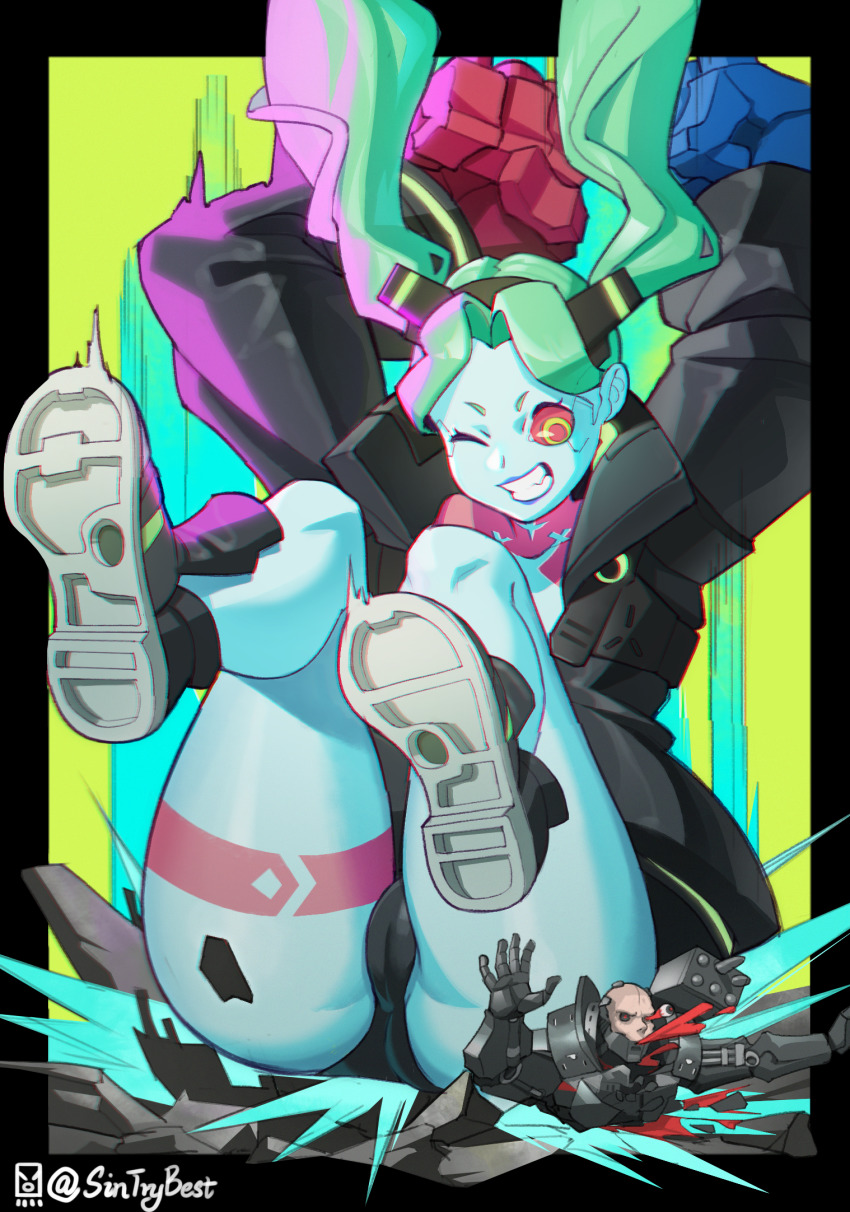 Adam Smasher (Cyberpunk (Series)) Rule 34 Image