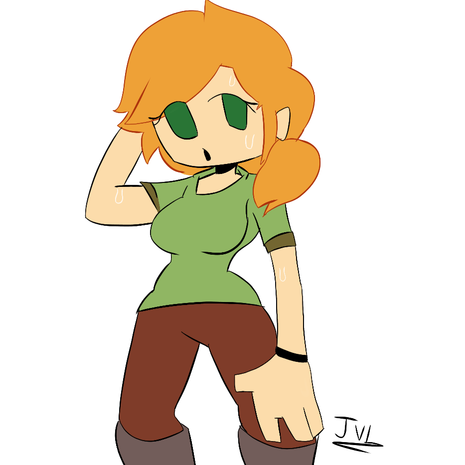 Alex (Minecraft) Rule 34 Image