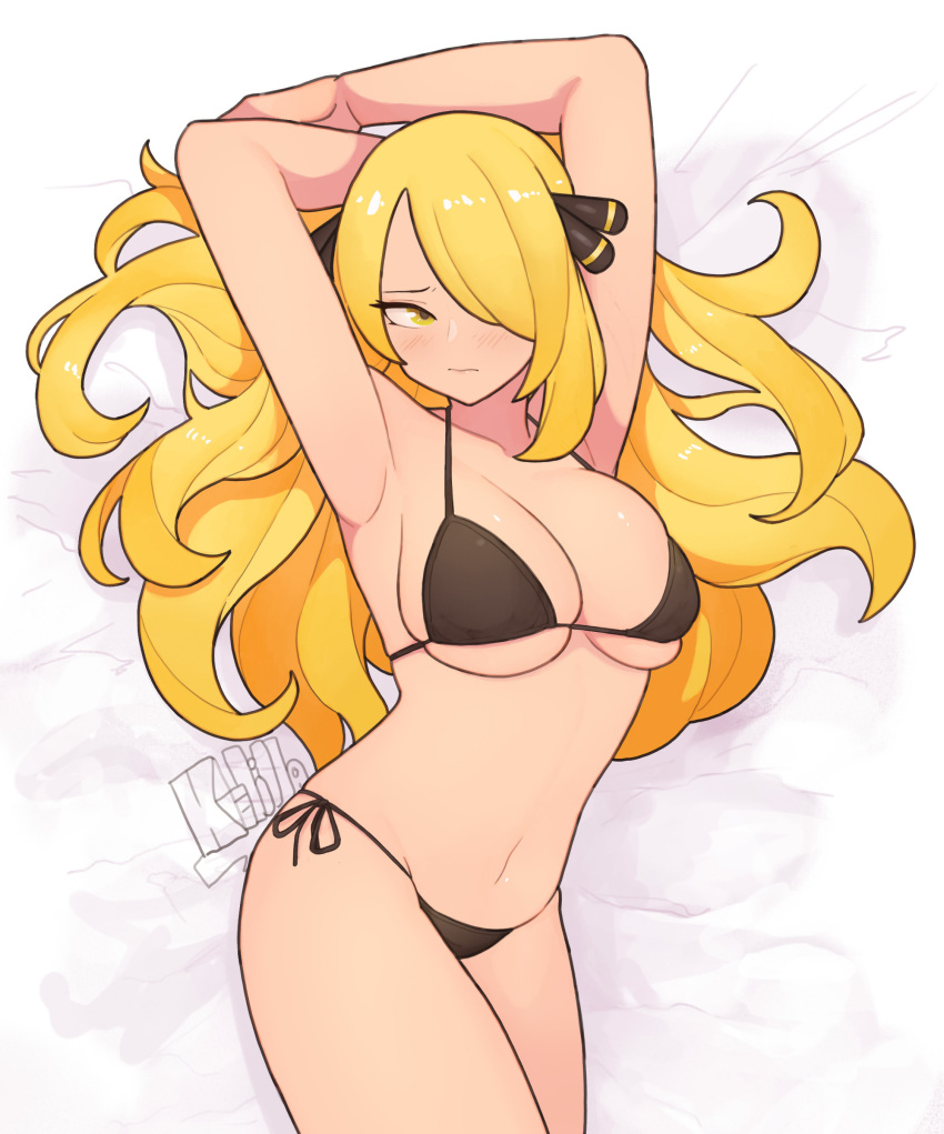 Cynthia (Pokemon) Rule 34 Image