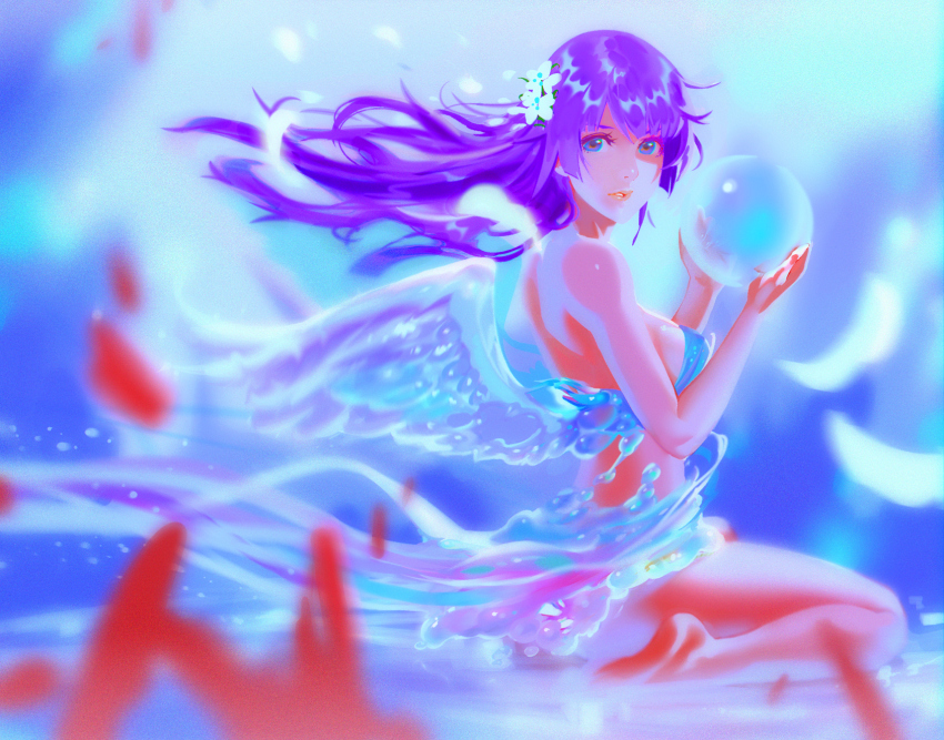 Senjougahara Hitagi (Monogatari (Series)) Rule 34 Image