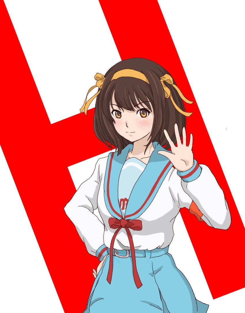 Suzumiya Haruhi (Suzumiya Haruhi No Yuuutsu) Rule 34 Image