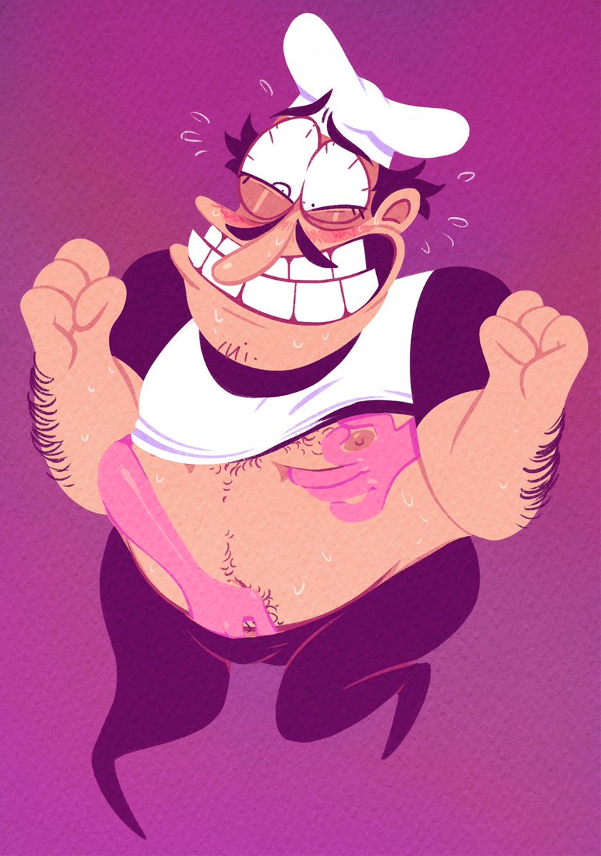 Peppino Spaghetti (Pizza Tower) Rule 34 Image