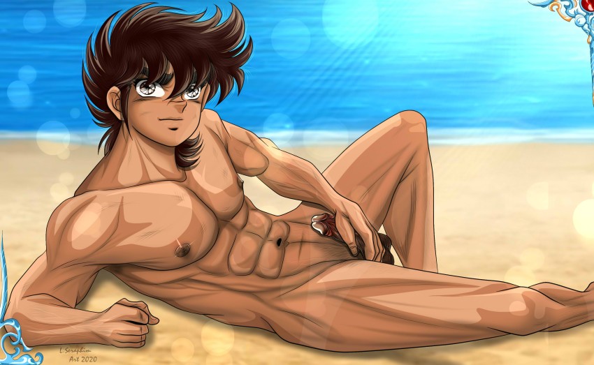 Pegasus Seiya (Saint Seiya) Rule 34 Image