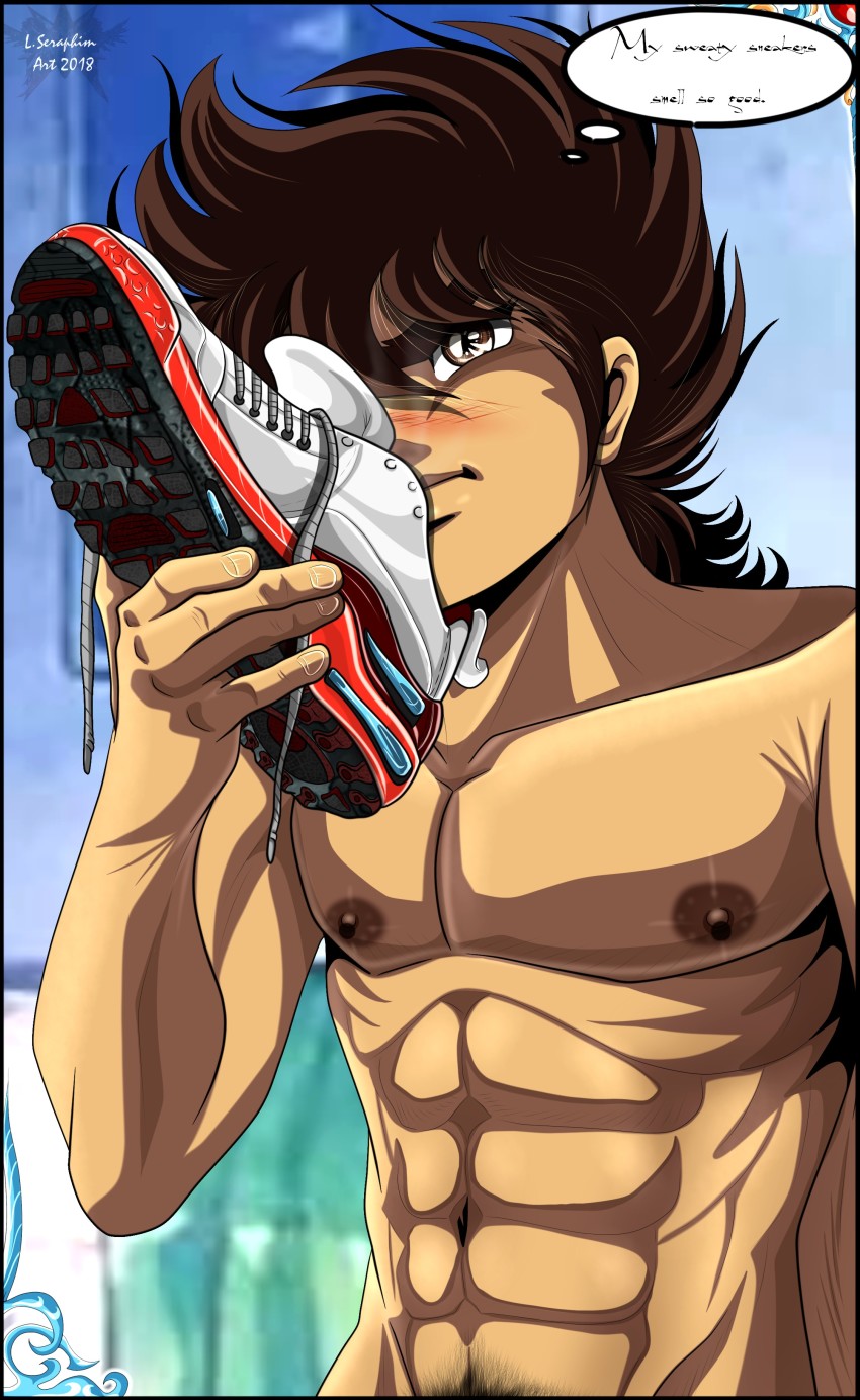 Pegasus Seiya (Saint Seiya) Rule 34 Image