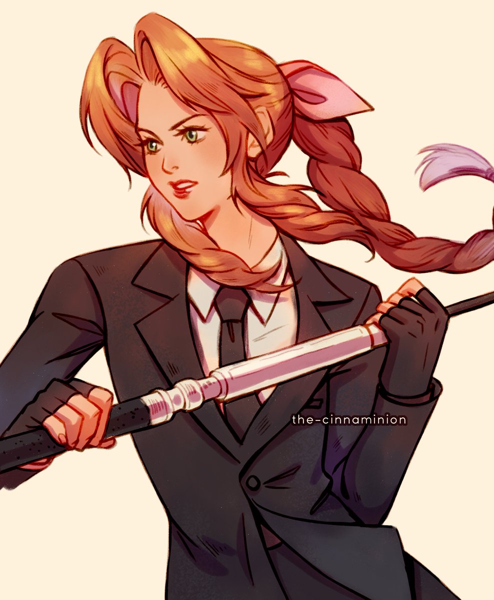 Aerith Gainsborough (Final Fantasy) Rule 34 Image