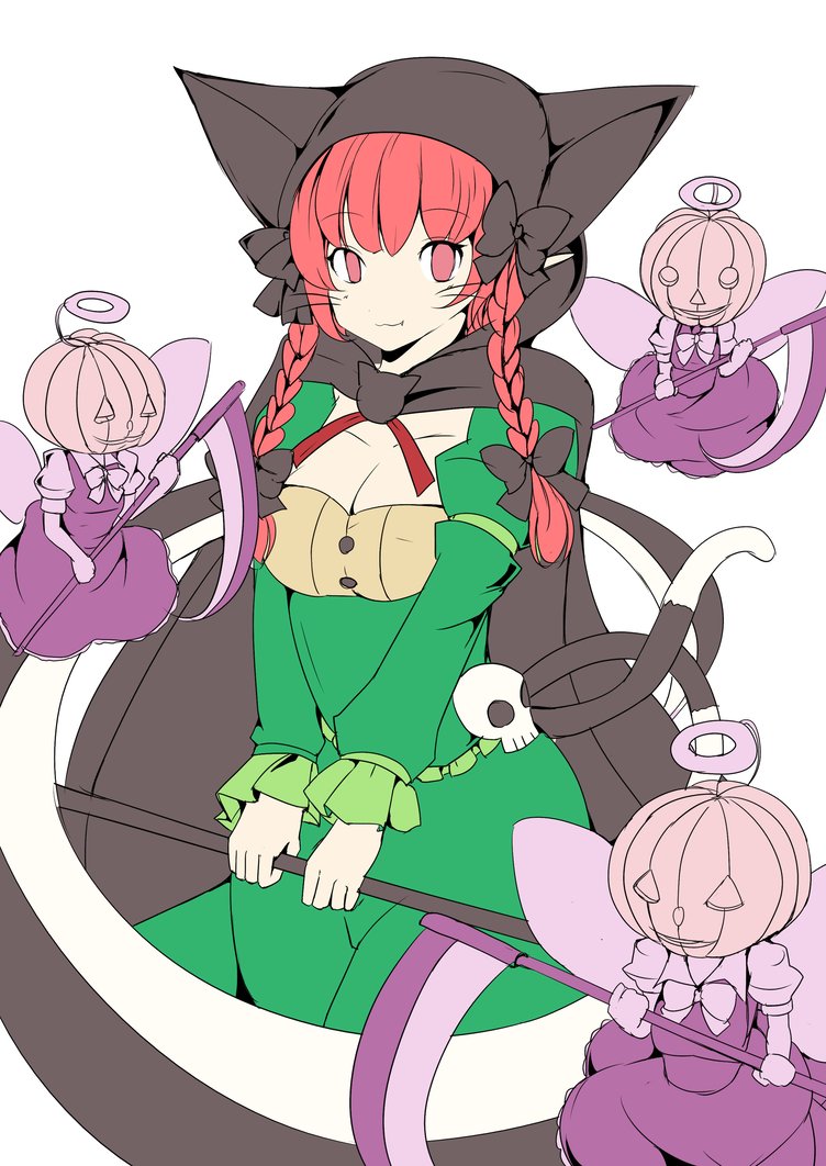 Kaenbyou Rin (Touhou) Rule 34 Image