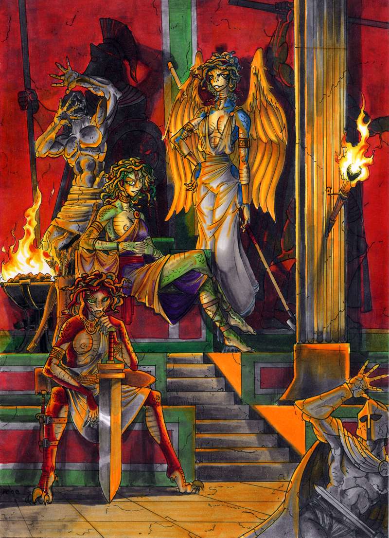 Euryale (Greek Mythology) Rule 34 Image