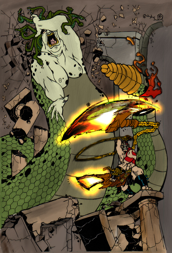 Euryale (God Of War) Rule 34 Image