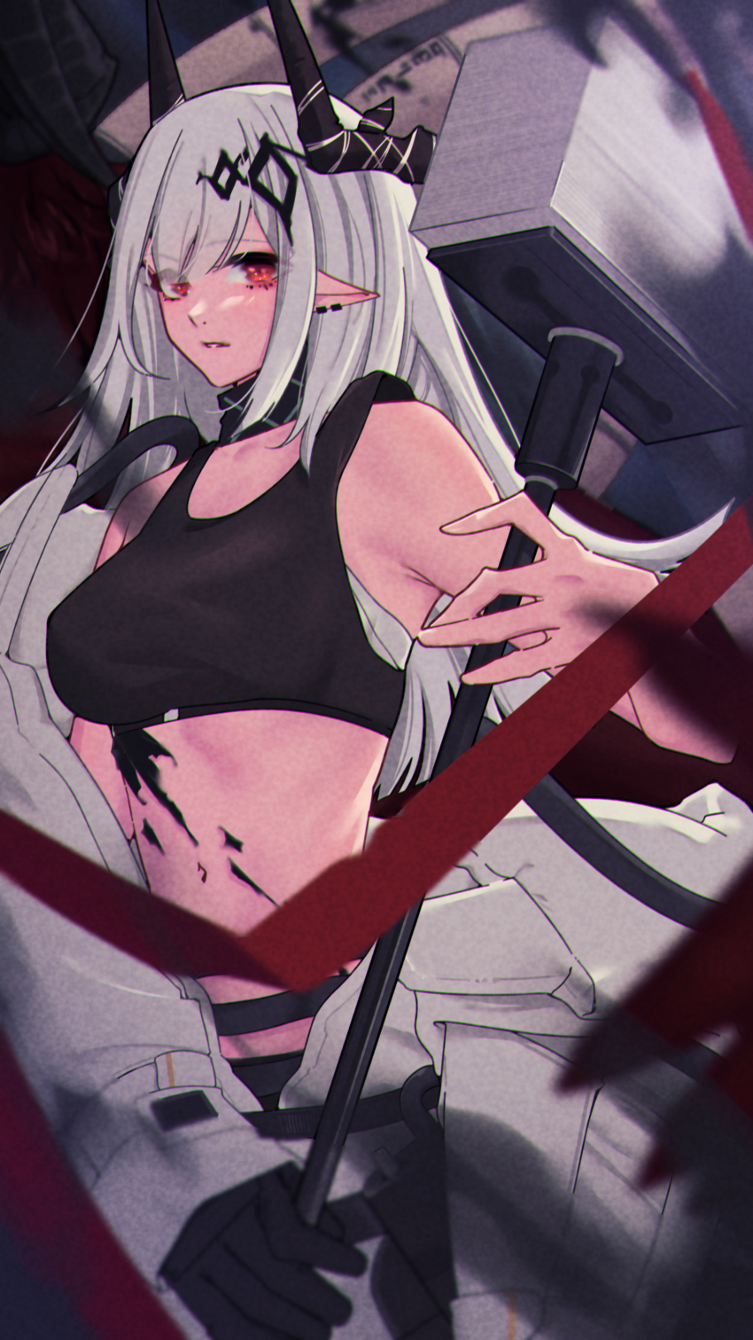Mudrock (Arknights) Rule 34 Image