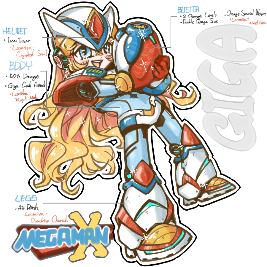 X (Mega Man) Rule 34 Image