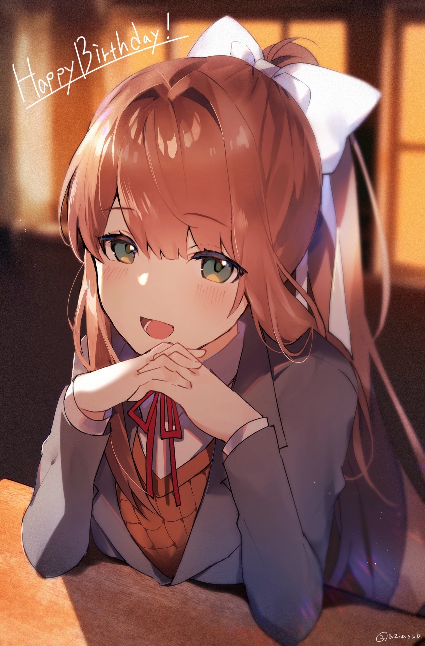 Monika (Doki Doki Literature Club) Rule 34 Image