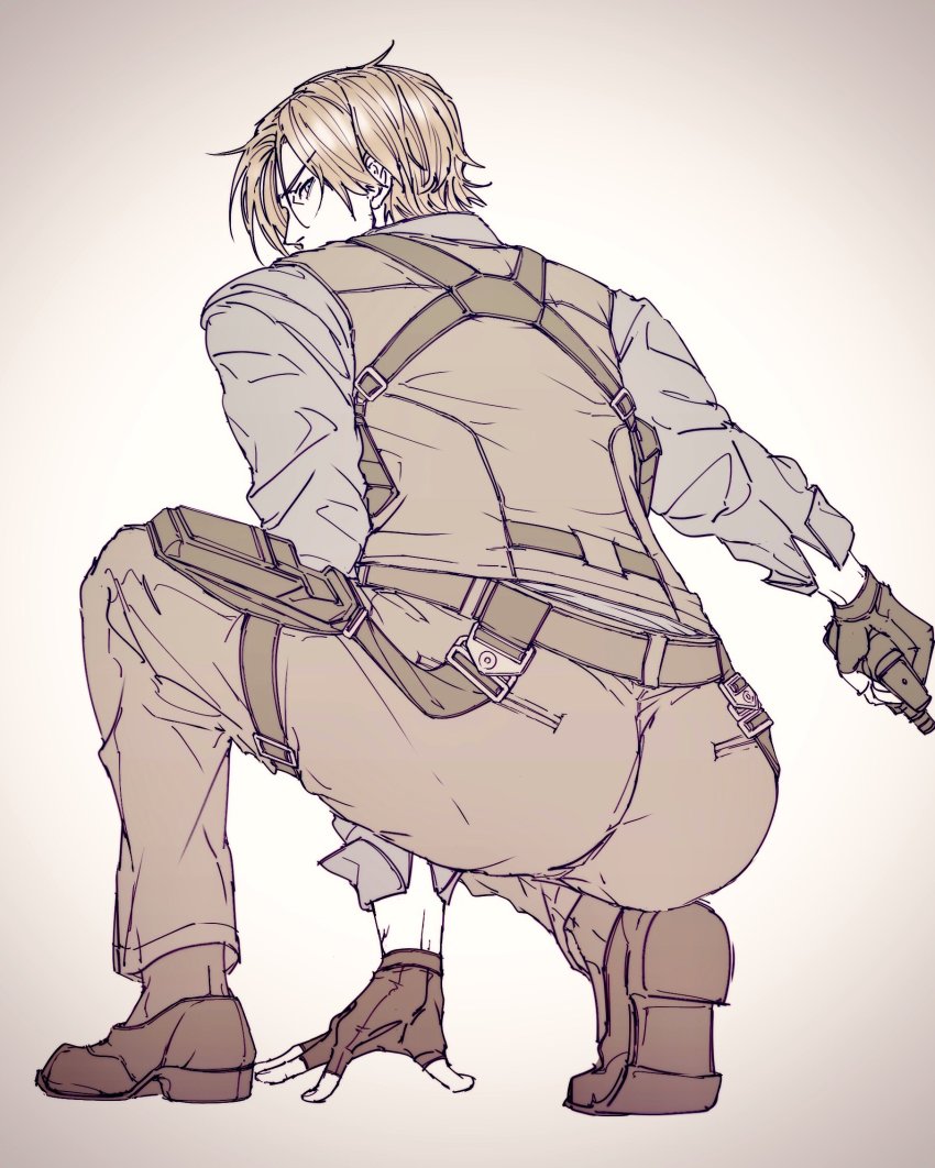 Leon S. Kennedy (Resident Evil) Rule 34 Image